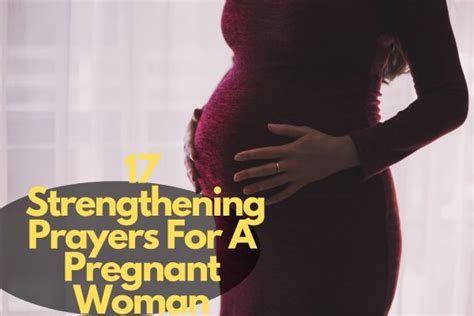 Strengthening Prayers For A Pregnant Woman