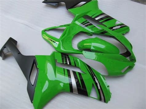 Abs Green Black Fairing Kit For Kawasaki Ninja Zx6r 636 07 08 Zx 6r