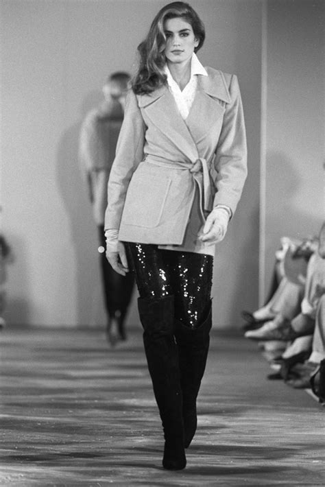 From the Archives: Cindy Crawford’s ’90s Supermodel Runway Style ...