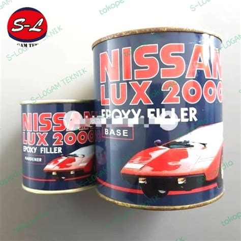 Jual Cat Epoxy Filler Dasar Nissan Lux 2000 1kg Set Hardener Shopee