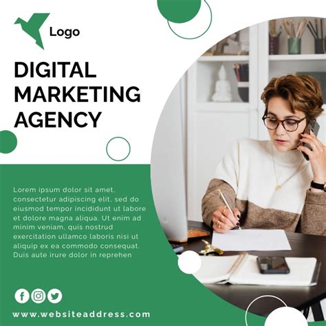 marketing advertisement post template postermywall