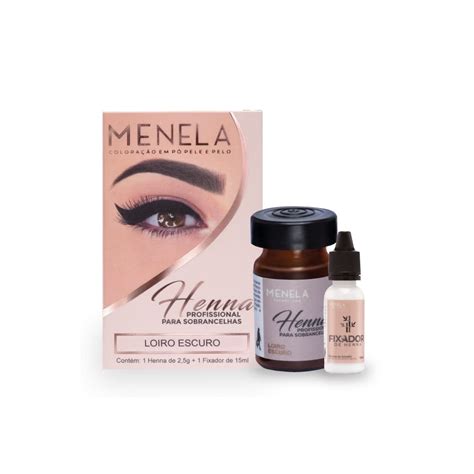 Amazon Henna Menela Brasileña Original para Cejas Belleza y