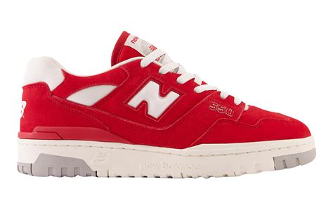 New Balance 550 Team Red - Jan 2023 - BB550VND - KicksOnFire.com