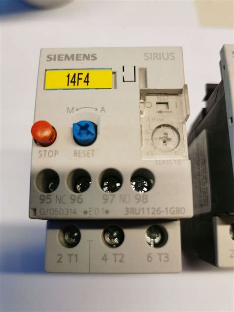 SIEMENS 3RU1126 1GB0 D O1TA 3786 Overload Relay EBay