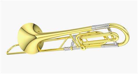 Trombone 3D Model 39 Max Unknown Free3D