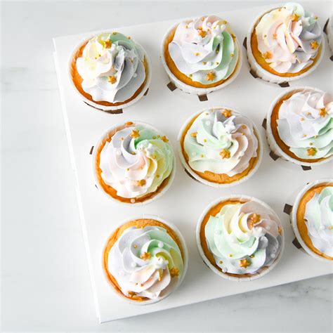 Rainbow Mini Cupcakes 16 Pcs Set 4880 Nett Only Annabella