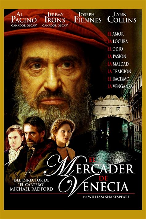 Reparto de El mercader de Venecia película 2004 Dirigida por Michael