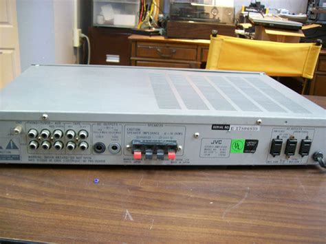 Vintage Jvc A K Stereo Integrated Amplifier Serviced Home Audio