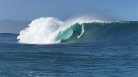 Xxl Swell Outer Reef North Shore Oahu Hawaii Youtube