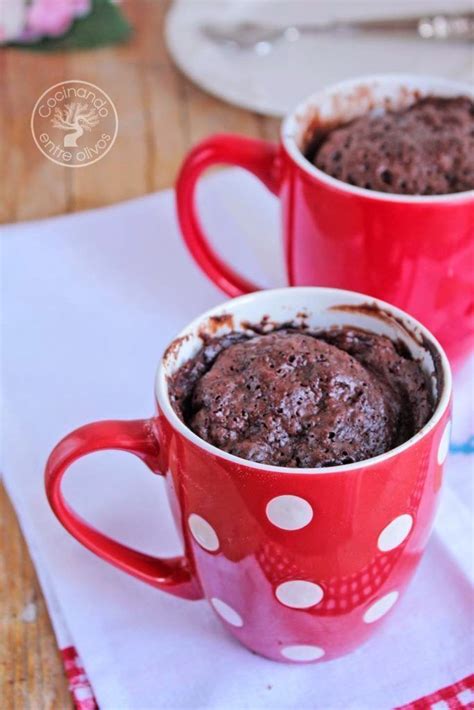 Cómo hacer un bizcocho de chocolate a la taza en microondas Receta