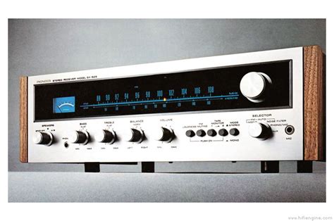 Pioneer SX-525 - Manual - AM/FM Stereo Receiver - HiFi Engine