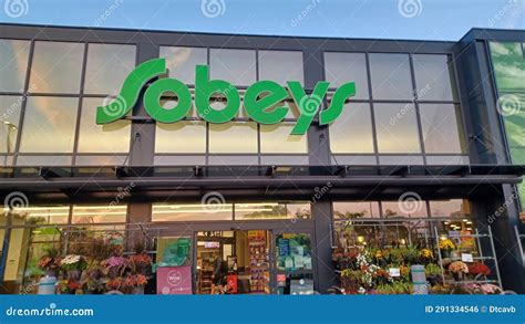 Sobeys Grocery Store Sign Editorial Photo Image Of Exterior 291334546