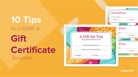 10 Tips To Create A T Certificate Template