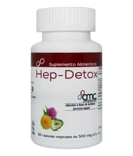 Suplemento En C Psulas Veggie Hep Detox Higado Graso Sabor Sin Sabor