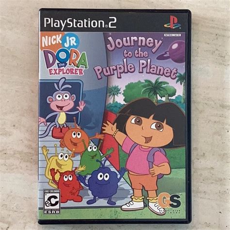 Nickelodeon Other Dora The Explorer Journey To The Purple Planet Ps2 Game Playstation 2 Nick