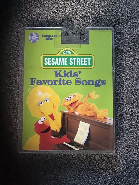 Cd Sesame Street Kids Favorite Songs Cd 1997 Sony Wonder New Sealed