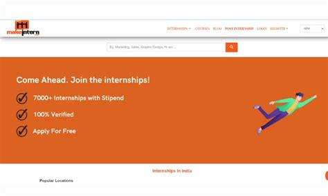 Top Best Internship Websites In India In