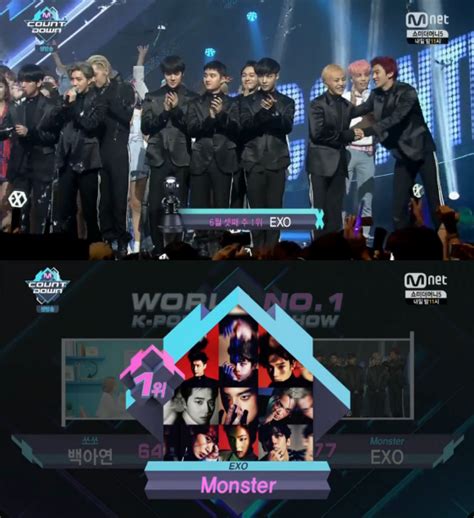 EXO Takes Monster 1st Win On M Countdown Performances From DIA