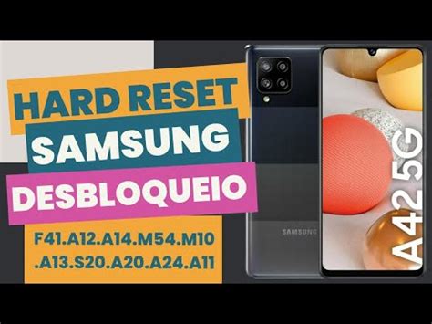 Como Fazer O Desbloqueio Da Senha Padr O Da Tela Samsung A A A