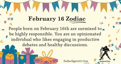 February 16 Zodiac Is A Cusp Aquarius And Pisces, Birthdays And ...