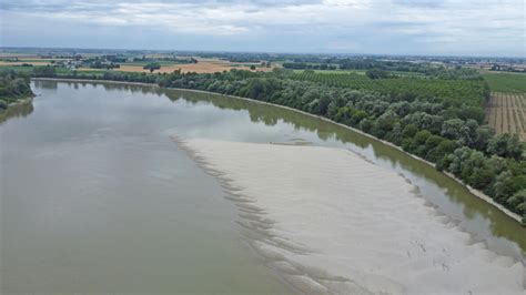 Siccità autorità bacino Po La portata del Po è in netta ripresa