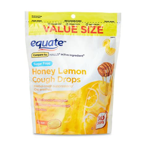 Brandclub - Equate Sugar Free Sore Throat and Cough Relief Menthol