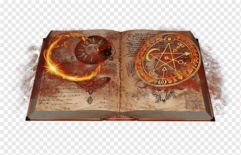 Magic Spell Book Illustration The Secret Book Of Shadows Magic