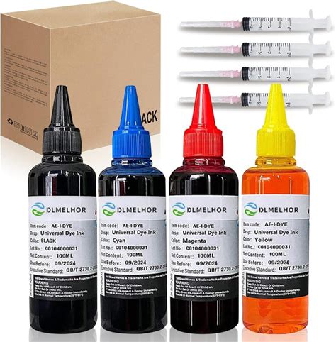 Universal Dye Ink Refill Kit For Hp Canon Epson Brother Lexmark Samsung Dell Kodak