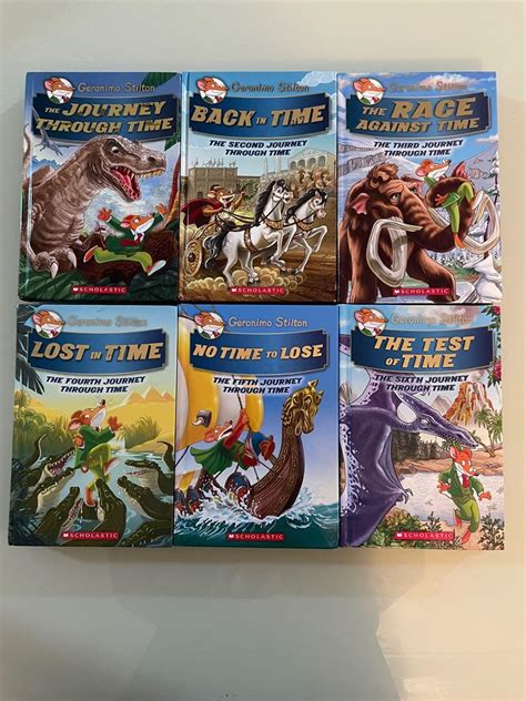 Geronimo Stilton Journey Through Time Series Hobbies And Toys Books