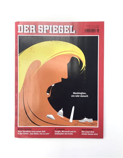 Donald Trump Der Spiegel Provocative Political Satire Illustration