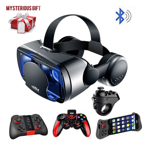 Original 3D VR Headset,VR Headset with Controller Adjustable 3D VR ...