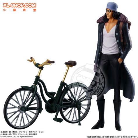 Bandai Candy Toy Super One Piece Styling Film Z Special Aokiji Kuzan And Bicycle Set [shokugan]