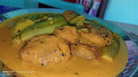 ভিন্ন স্বাদের ঝিঙে রান্নাঝিঙে বড়ার ঝোলjhinge Recipechinese Okra