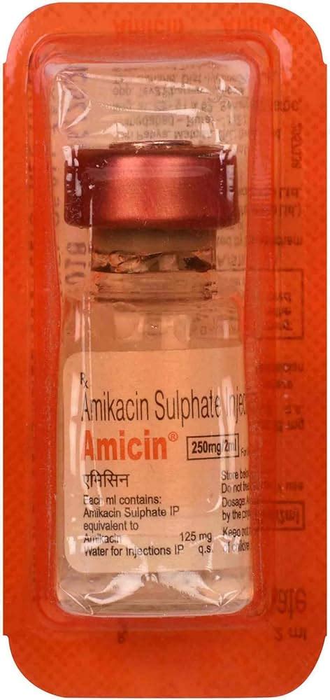 Amicin 250mg Injection 2ML Jeevandip