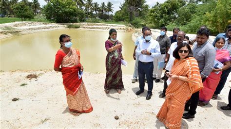 Jal Shakti Abhiyan Works Inspected In Krishnagiri The Hindu