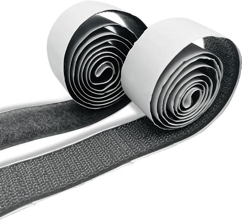 Amazon Inch Wide Graphite Gray Hook And Loop Adhesive Tape Yd