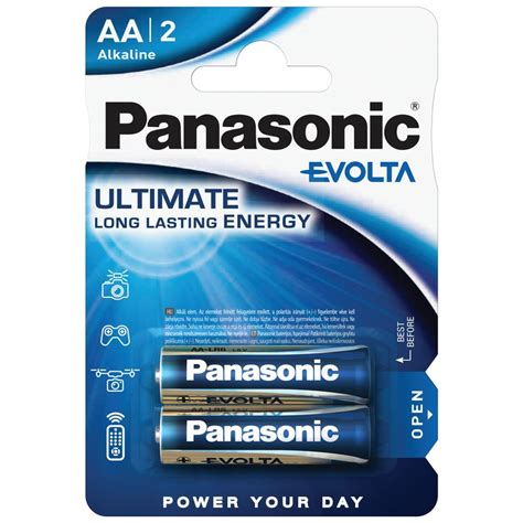 Panasonic Evolta Alkaline Aa 2 Pack Batteries The Camera Trader