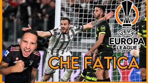 Cos Non Basta Che Sofferenza Juve Sporting Lisbona Youtube