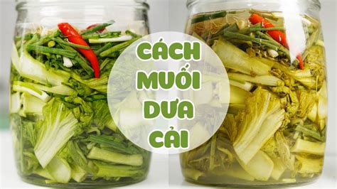 Cách Muối Dưa Cải Bẹ Giòn Ngon Vàng Ruộm Đơn Giản Tại Nhà