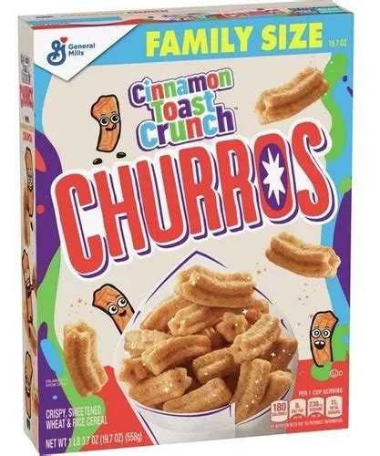 Cereal Cinnamon Toast Crunch Churros 558g Mercadolibre