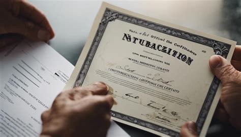 How To Replace Your Naturalization Certificate In Steps