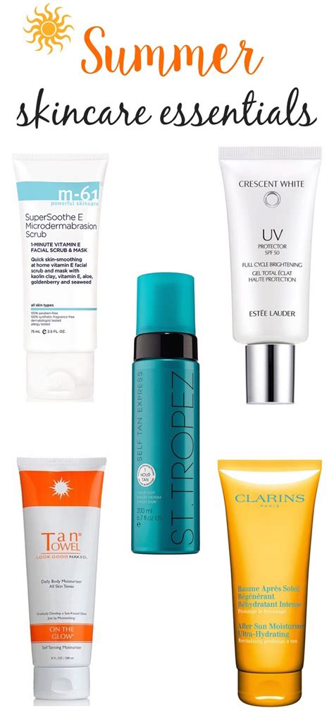 5 Summer Skincare Essentials