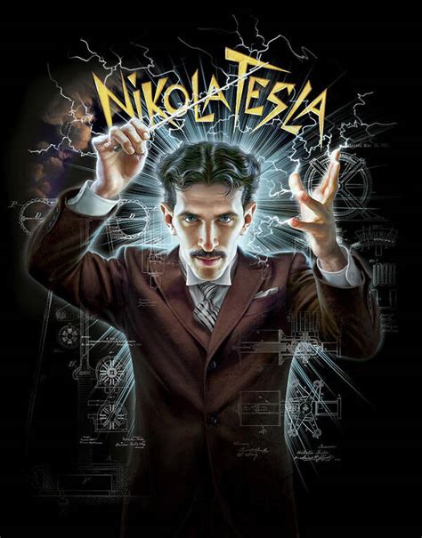 Nikola Tesla Art