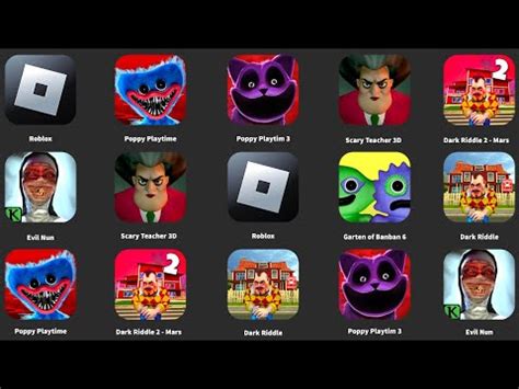 Roblox Poppy Playtime Poppy Playtime Chapter Scary Teacher D Dark