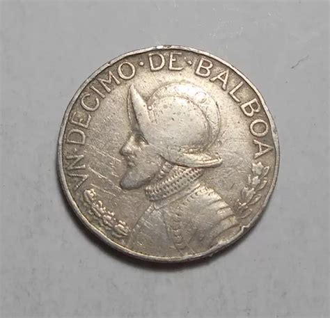 Panam Moneda Un D Cimo De Balboa Km Mercadolibre