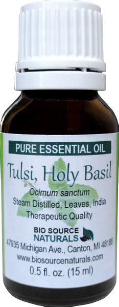 Holy Basil Essential Oil Uses And Benefits Tulsi