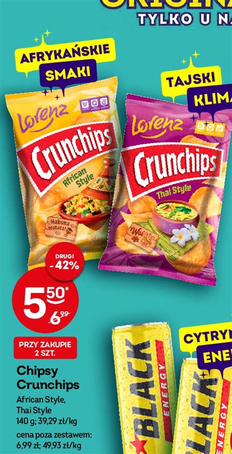 Chipsy Thai Style Crunchips Crunchips Lorenz Cena Promocje Opinie