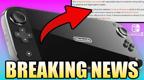 Backwards Compatiablity Finally Confirmed For The Switch 2 Youtube