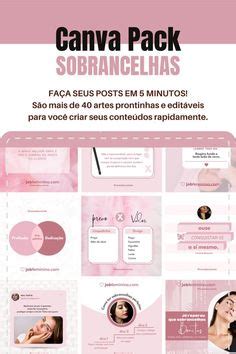 Ideias De Templates Sobrancelhas Instagram Marketing Instagram