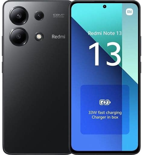 Xiaomi Redmi Note 13 4g 8 Go 128 Go Noir Minuit En Solde à Partir De